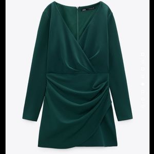 Draped dress Zara